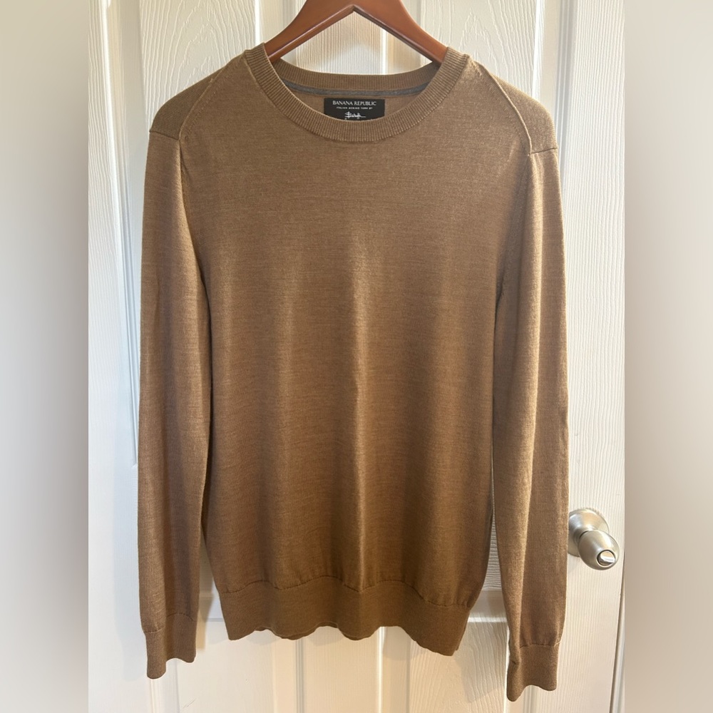 Men’s Banana Republic Italian Merino wool sweater